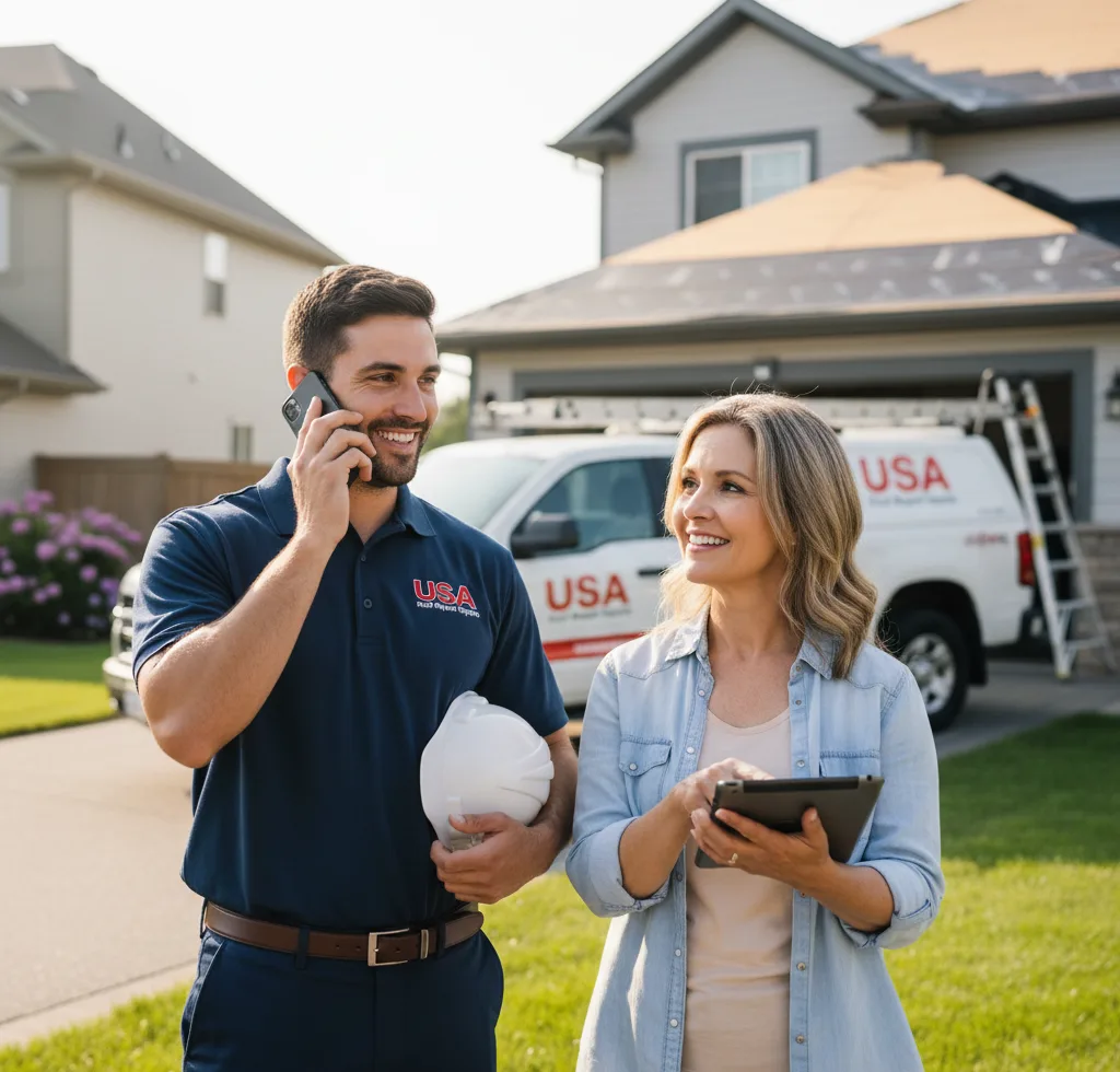 USA Roof Repair Experts customer support in Chugiak
